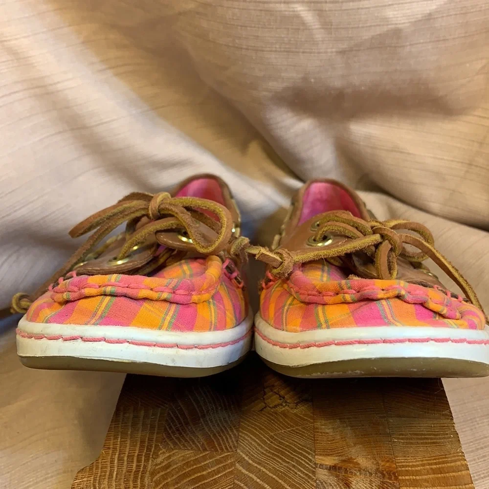 Coach almost NEW leather/canvas slide in loafers